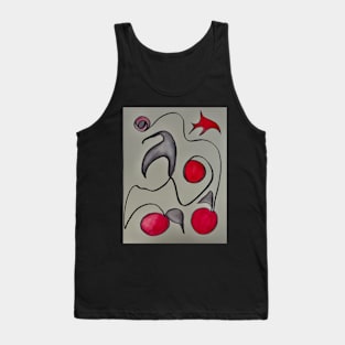 Apples and Lines Tank Top